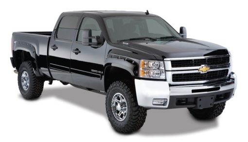 Bushwacker Pocket Style Front / Rear Fender Flare - 2 in Wide - Black - GM Fullsize Truck 2007-13 - Image 2