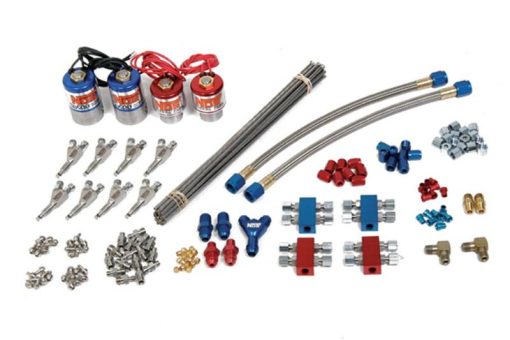 Nitrous Oxide Systems (NOS) Pro Shot Fogger Professional Kit Nitrous Oxide System Wet Single Stage 250-500 HP - Direct Port