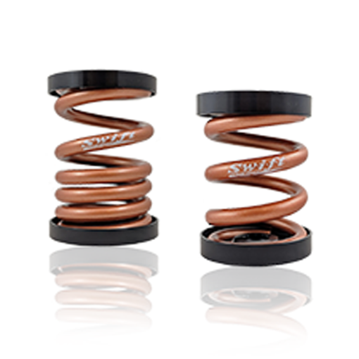 Swift Bump Stop Spring - 3.00 in Free Length - 2.3 in OD - 400 lb/in Spring Rate - Copper Powder Coat