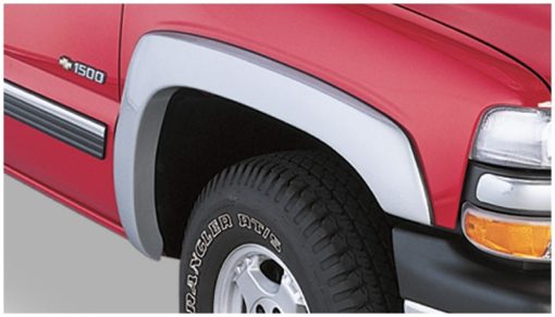 Bushwacker OE Style Front / Rear Fender Flare - 1.25 in Wide Front - 0.75 in Wide Rear - Black - GM Fullsize Truck 1999-2007 - Image 2