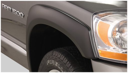 Bushwacker OE Style Front / Rear Fender Flare - 1.75 in Wide - Black - Dodge Ram Fullsize Truck 1994-2001