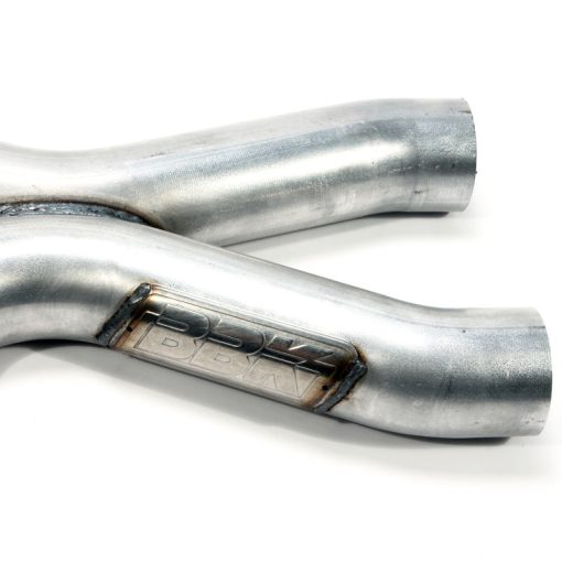 BBK Performance High-Flow After Cat Exhaust X-Pipe - 2-3/4 in Diameter - Ford Coyote - Ford Mustang 2011-14 - Image 4