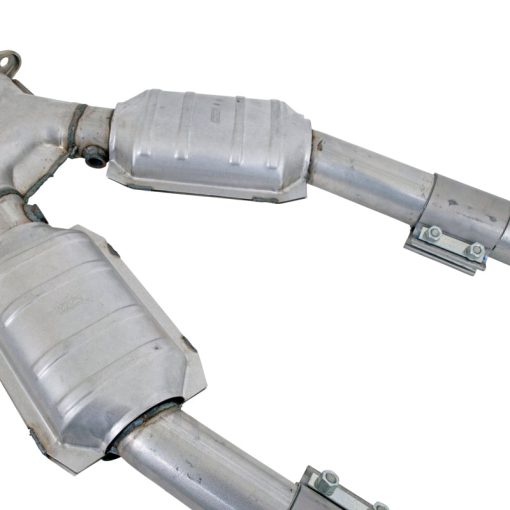 BBK Performance High-Flow Catted Exhaust X-Pipe - 2-1/2 in Diameter - Ford Modular - Ford Mustang 1999-2004 - Image 6