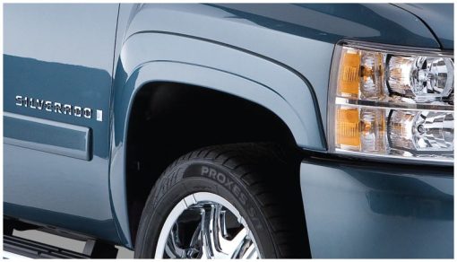 Bushwacker OE Style Front / Rear Fender Flare - 0.75 in Wide - Black - GM Fullsize Truck 2007-14 - Image 2