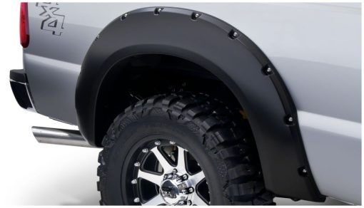 Bushwacker Pocket Style Front / Rear Fender Flare - 2 in Wide - Black - Ford Fullsize Truck 1999-2007 - Image 2