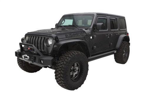 Bushwacker 18- Jeep JL 4DR Fender Flares 4-Piece Flat Style