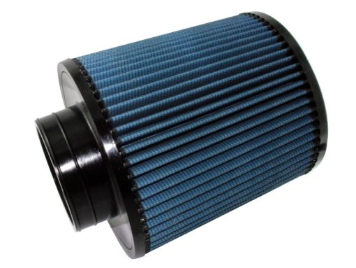 aFe Power Magnum FLOW Pro 5R Conical Air Filter Element - 8 in Base - 7 in Top - 4 in Flange - 8 in Tall - Blue - Image 2