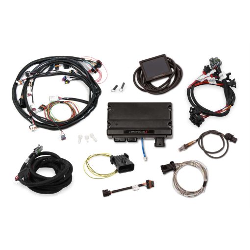 Holley EFI Terminator X Engine Control Module - 3.5" Touchscreen - Wiring Harness - Universal