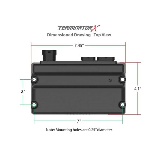 Holley EFI Terminator X Engine Control Module - Map Sensor - Ford Modular/GM LS-Series/Mopar Gen III Hemi - Image 2