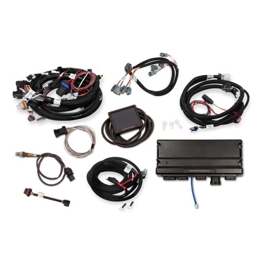 Holley EFI Terminator X Max Engine Control Module - 3.5" Touchscreen - Wiring Harness - Transmission Control - 24x Reluctor Wheel - GM LS-Series - Image 2