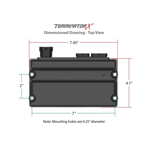 Holley EFI Terminator X Engine Control Module - 24x Reluctor Wheel - GM LS-Series - Image 2