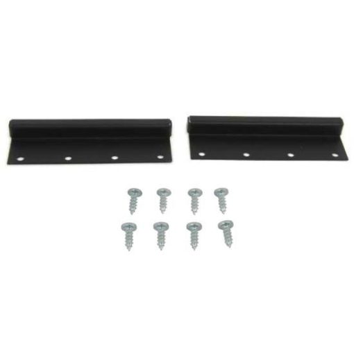 Carr Gutter-Less Mount Kit Light Mount Steel Black Powder Coat CARR Light Bar Mounts - Kit