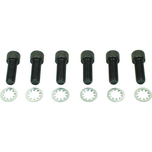 Brinn Incorporated 7/16-20" Thread Flywheel Bolt Kit 1.000" Long 12 Point Head Steel - Black Oxide