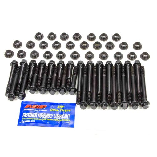 ARP High Performance Series Cylinder Head Bolt Kit 7/16" Bolt Hex Head Chromoly - Black Oxide