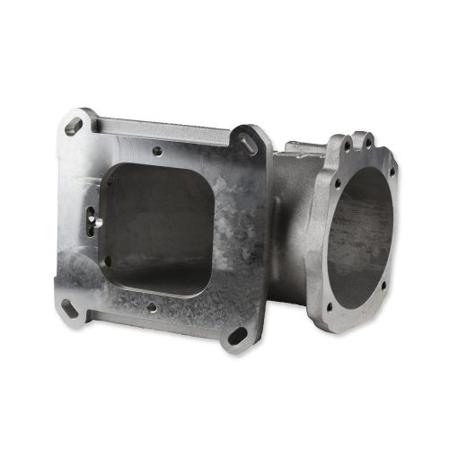 Holley EFI Throttle Body Adapter - Elbow - Ford 105 mm Throttle Body to Square Bore Mounting Flange - Image 5