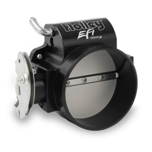 Holley EFI Billet 105mm LS Throttle Body w/Straight bore - Black