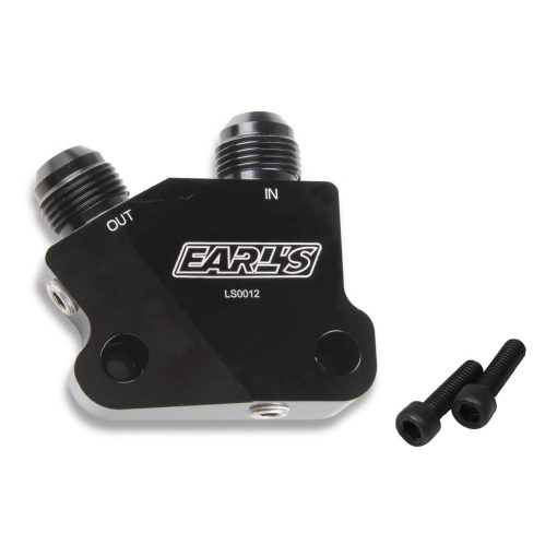 Earl's GM LS Engine Oil Cooler Adapter