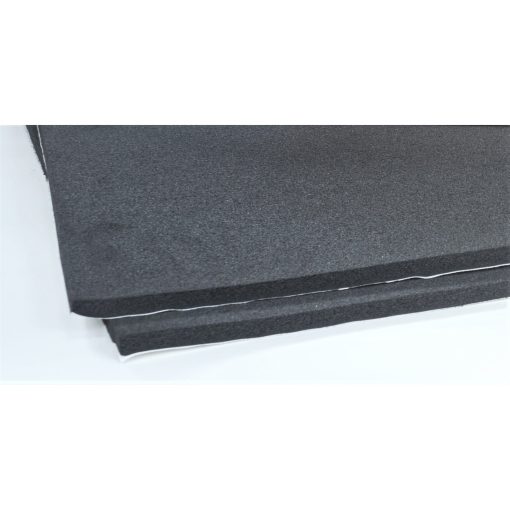 Hushmat Silencer Megabond Sound Barrier 23 x 36" Sheet 1/2" Thick Foam - Black - Image 3