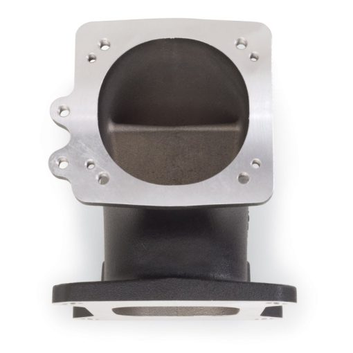 Edelbrock Throttle Body Intake Elbow - Black Powder Coated - Image 12