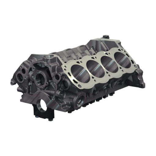 Dart SHP Engine Block - 4.125 in Bore - 9.500 Deck - 4-Bolt - 1-Piece Seal - Small Block Ford