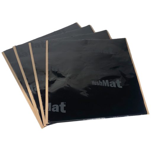 Hushmat Ultra Starter Kit Heat and Sound Barrier 12 x 12" Sheet 1/8" Thick Rubber - Black - Image 2