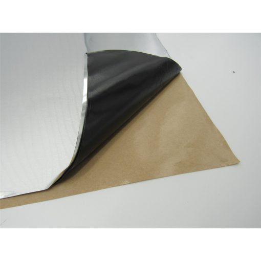 Hushmat Ultra Starter Kit Heat and Sound Barrier 12 x 12" Sheet 1/8" Thick Rubber - Silver - Image 5