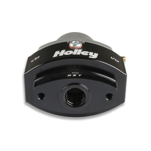 Holley Adjustable Billet By-Pass Regulator-6AN - Black - Image 4