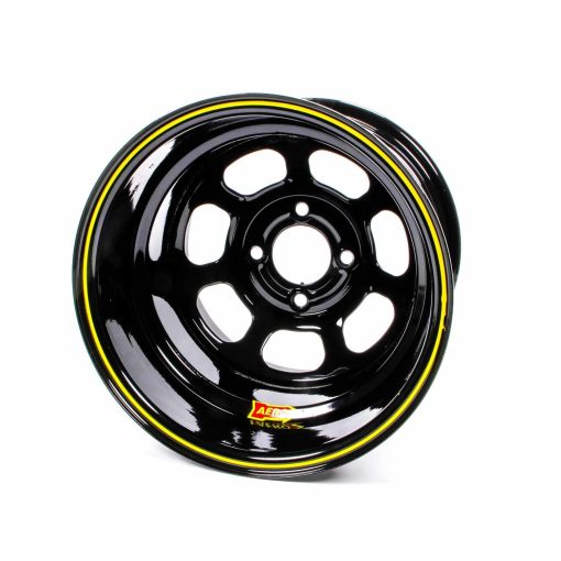 Aero 31 Series Spun Wheel - Black - 13" x 8" - 4 x 4.50" Bolt Circle - 3" Back Spacing - 14 lbs.