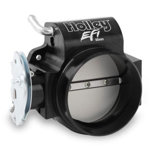 Holley EFI Billet 95mm LS Throttle Body w/Low RPM Taper - Black