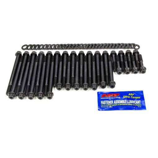 ARP Pro Series Cylinder Head Bolt Kit 12 Point Head Chromoly Black Oxide - Brodix/Canfield/World