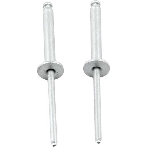 Allstar Performance 1/8" Flange Style Rivets - Aluminum (100 Pack)