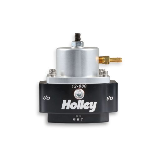 Holley Adjustable Billet By-Pass Regulator-6AN - Black - Image 7