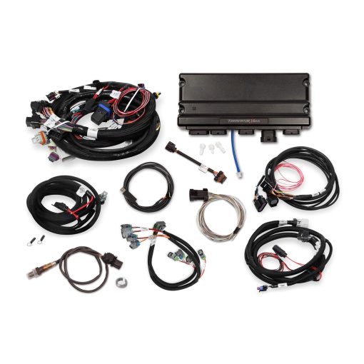 Holley EFI Terminator X Max Engine Control Module - Wiring Harness - Drive By Wire - Transmission Control - 24x Reluctor Wheel - GM LS-Series - Image 2