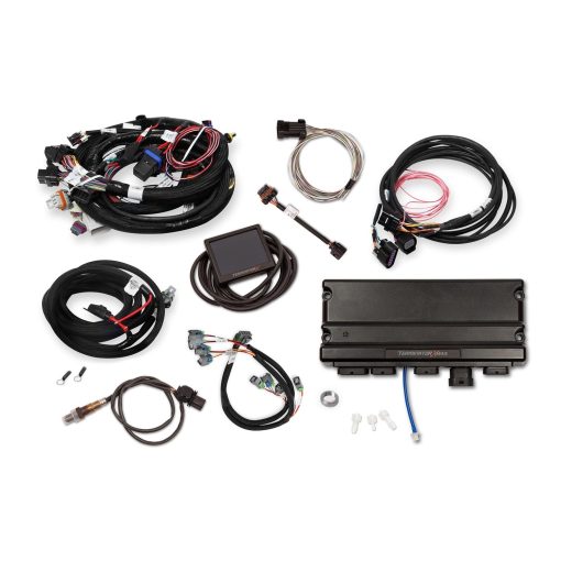 Holley EFI Terminator X Max Engine Control Module - 3.5" Touchscreen - Drive By Wire - Wiring Harness - 24x Reluctor Wheel - GM LS-Series - Image 2