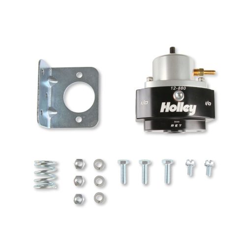 Holley Adjustable Billet By-Pass Regulator-6AN - Black - Image 10