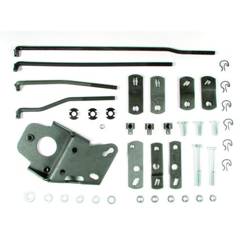 Hurst Shifter Installation Kit - Installation Kit Fits: Muncie Transmission Codes 451/452/453 - GM Borg-Warner T-10 Transmission Code 410 and Richmond/Borg-Warner Super T-10 Transmission Code 454