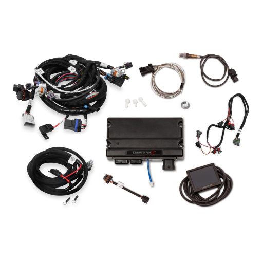 Holley EFI Terminator X Engine Control Module - 3.5" Touchscreen - Wiring Harness - O2 Sensor - 58x Reluctor Wheel - GM LS-Series - Image 3