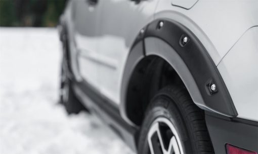 Bushwacker Pocket Style Fender Flare - Front/Rear - 1-1/2 in Wide - Black - Sport - Ford Compact SUV 2021 - Image 2