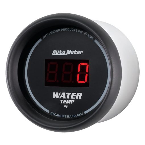 Auto Meter Sport-Comp Digital Water Temperature Gauge - 2-1/16 in. - Image 2