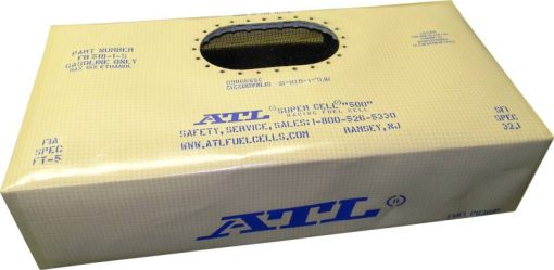 ATL Super Cell 500 Series Fuel Cell Bladder w/ SF112 Foam - 22 Gallon - Built-In 2-Door Surge Tank (Right)