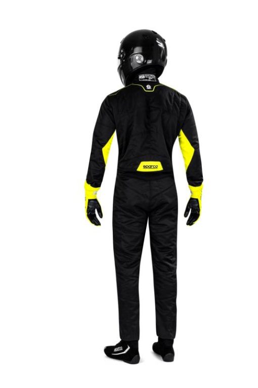 Sparco Sprint Suit - Black/Yellow - Image 3