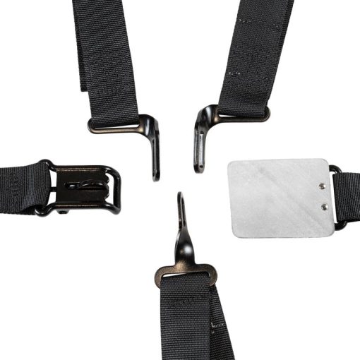 Zamp 6-Point Latch & Link Harness - 2" - Pull-Down Adjust - Bolt-In/Wrap Around - Black - Image 8