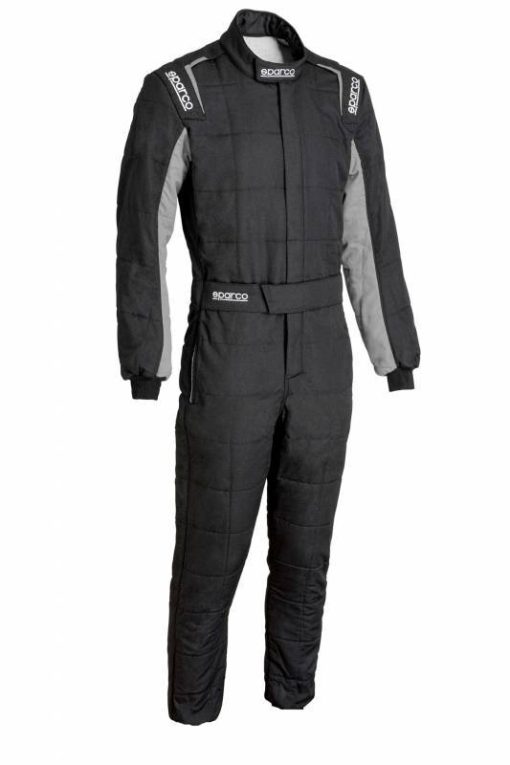 Sparco Conquest 3.0 Boot Cut Suit - Black/Gray