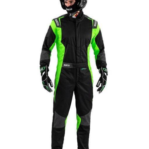 Sparco Futura Suit - Black/Yellow - Image 2