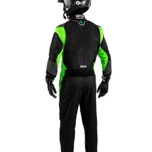 Sparco Futura Suit - Black/Yellow - Image 4