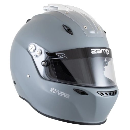 Zamp ZR-72 Helmet - Matte Gray - Image 4