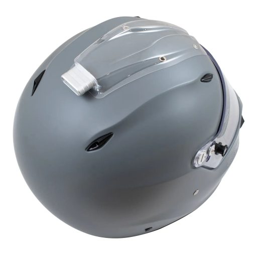 Zamp ZR-72 Helmet - Matte Gray - Image 5