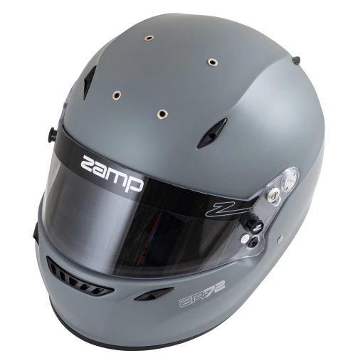 Zamp ZR-72 Helmet - Matte Gray - Image 2