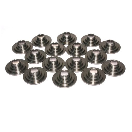 Comp Cams 10 Titanium Triple Super Lock Valve Spring Retainers - 10 Lock Angle - For All Valve Stem Sizes - 1.625" Valve Spring Diameter