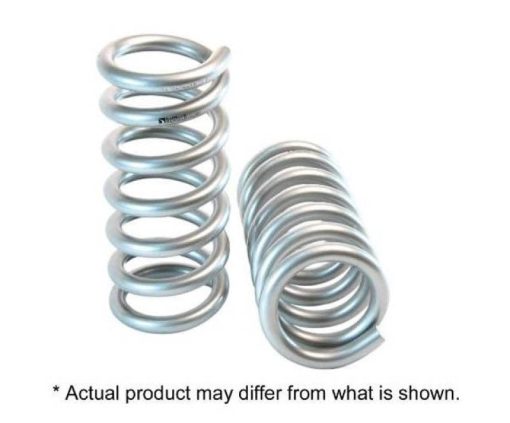 Belltech Lowering Suspension Spring Kit 2 Coil Springs Silver Powder Coat Front - GM Fullsize Truck 1973-87 - Image 2